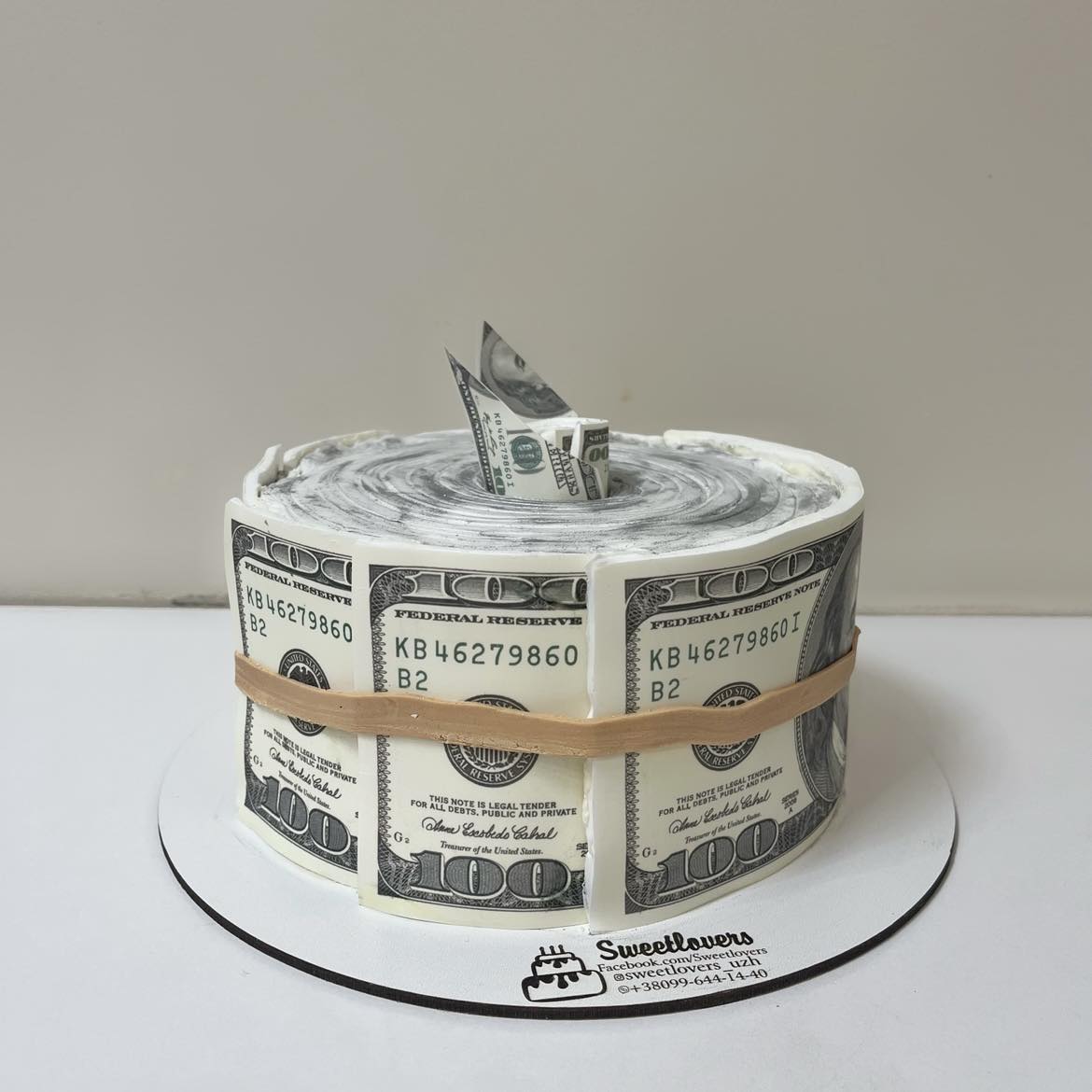 A placeholder cakes with #A4A6B4 background.