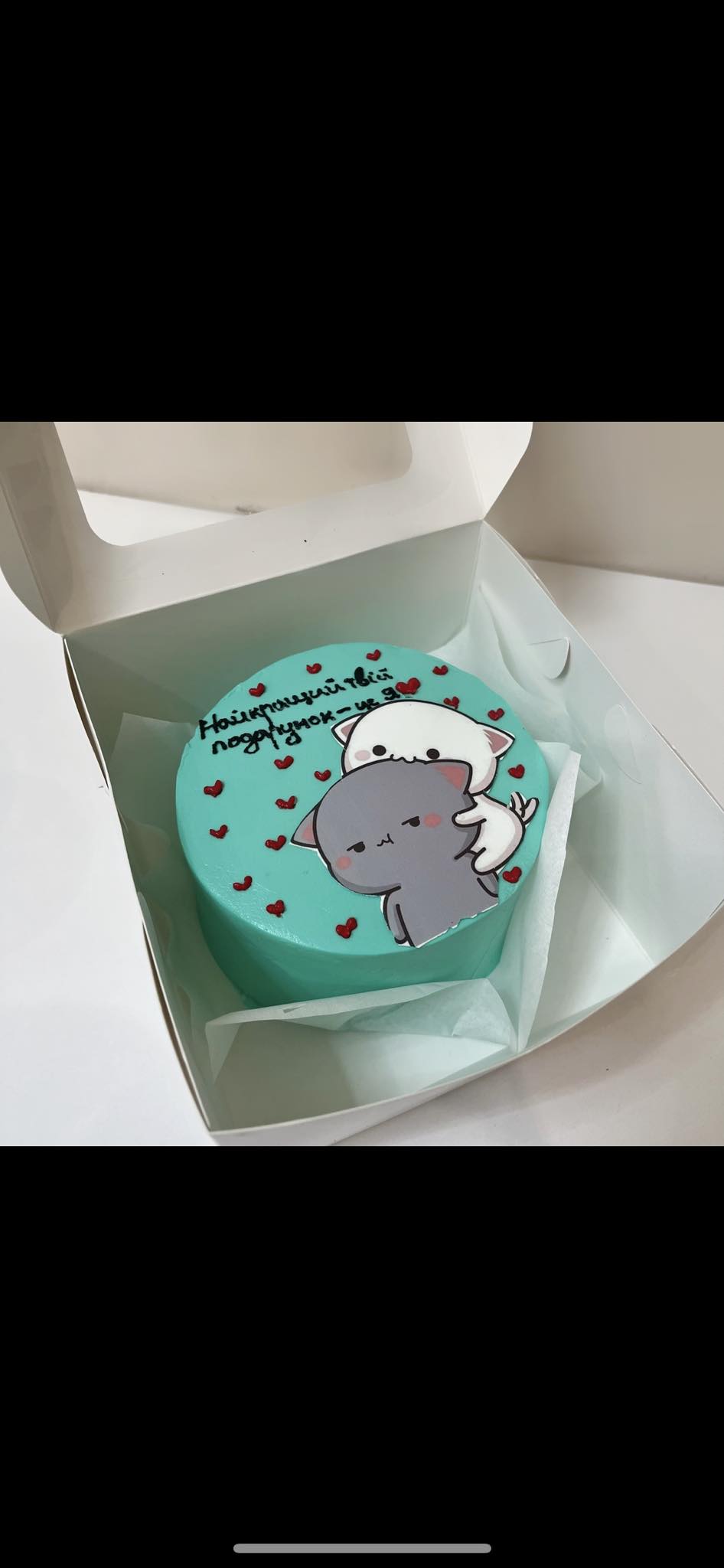 A placeholder cakes with #5D4E5A background.