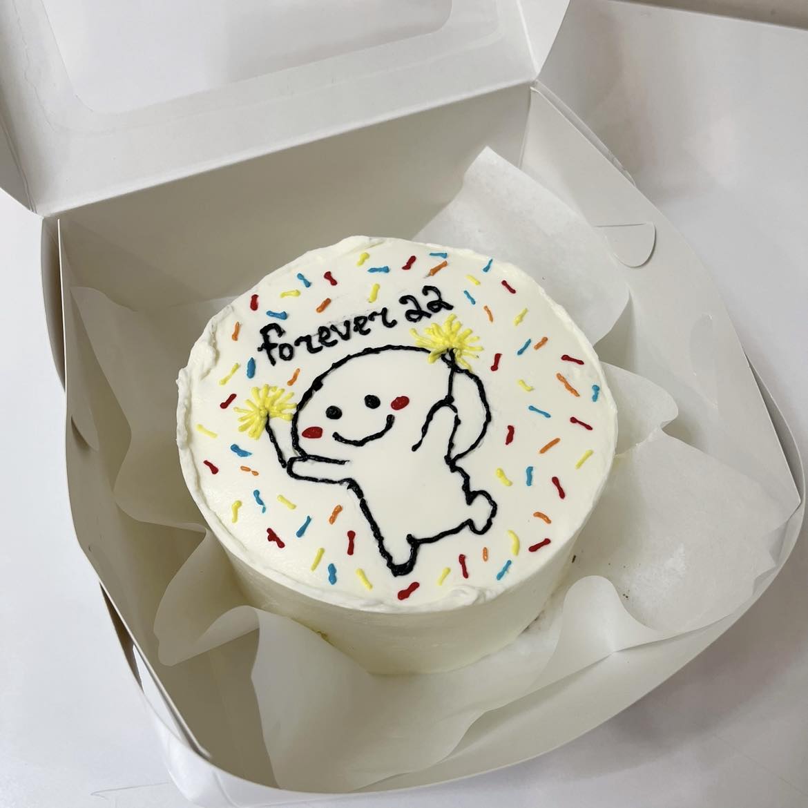 A placeholder cakes with #5D4E5A background.